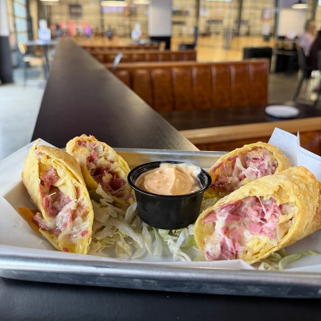 Weekly Housemade Eggroll.